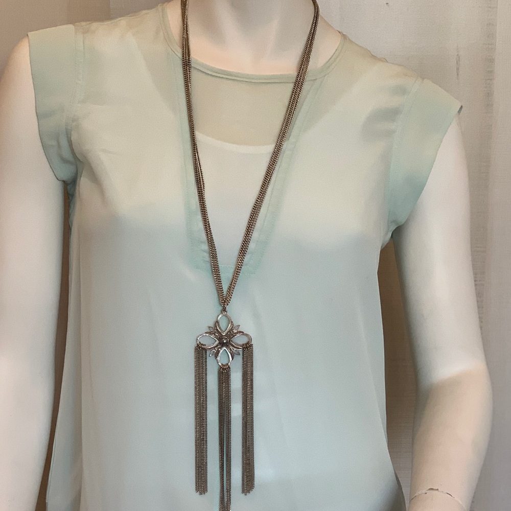 Danielle Stevens SterlingSilver statement necklace
